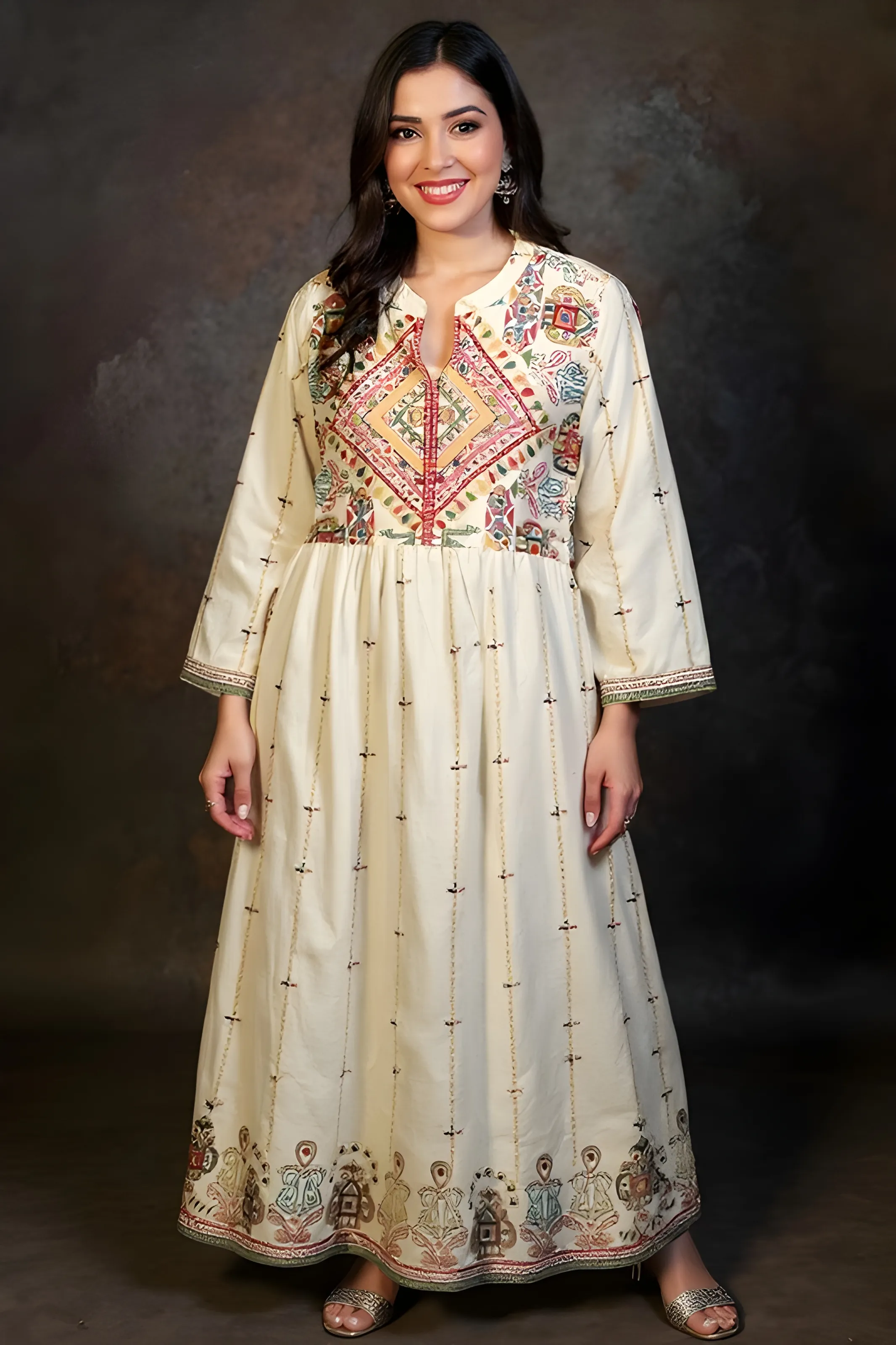 Mayee Embroidered Kurti