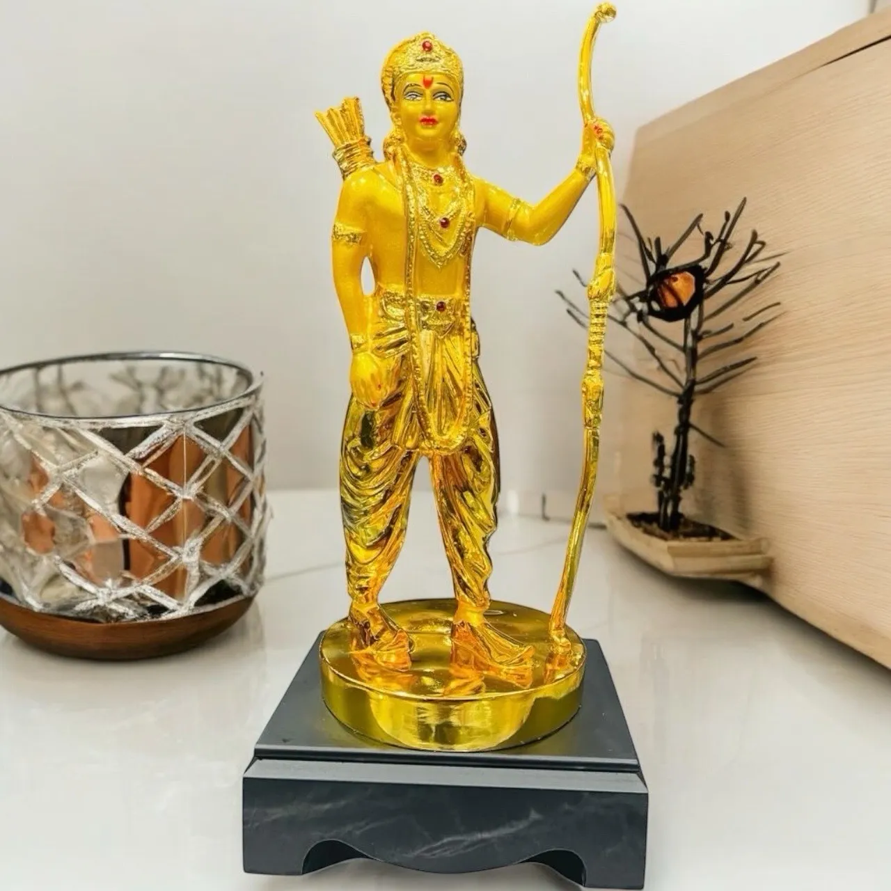 Golden Lord Ram Statue.