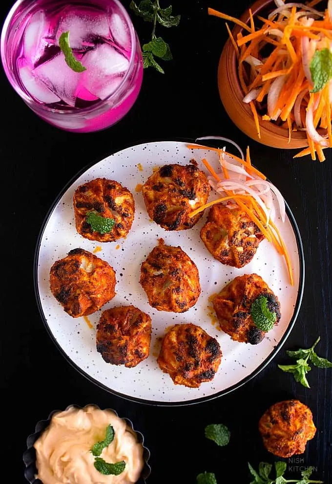 Tandoori Veg Momos