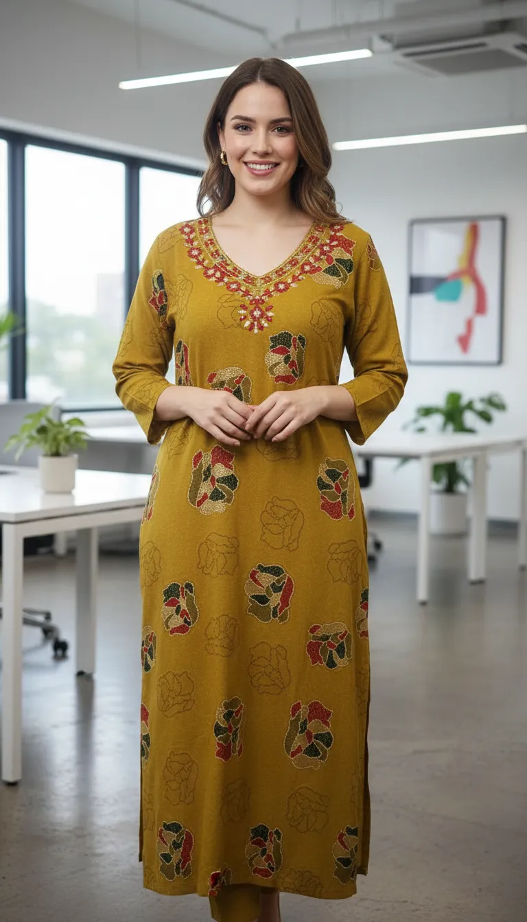 Embroidered Kurti