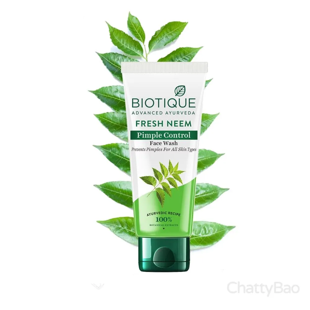 Biotique Fresh Neem Pimple Control Face Wash 150 ml