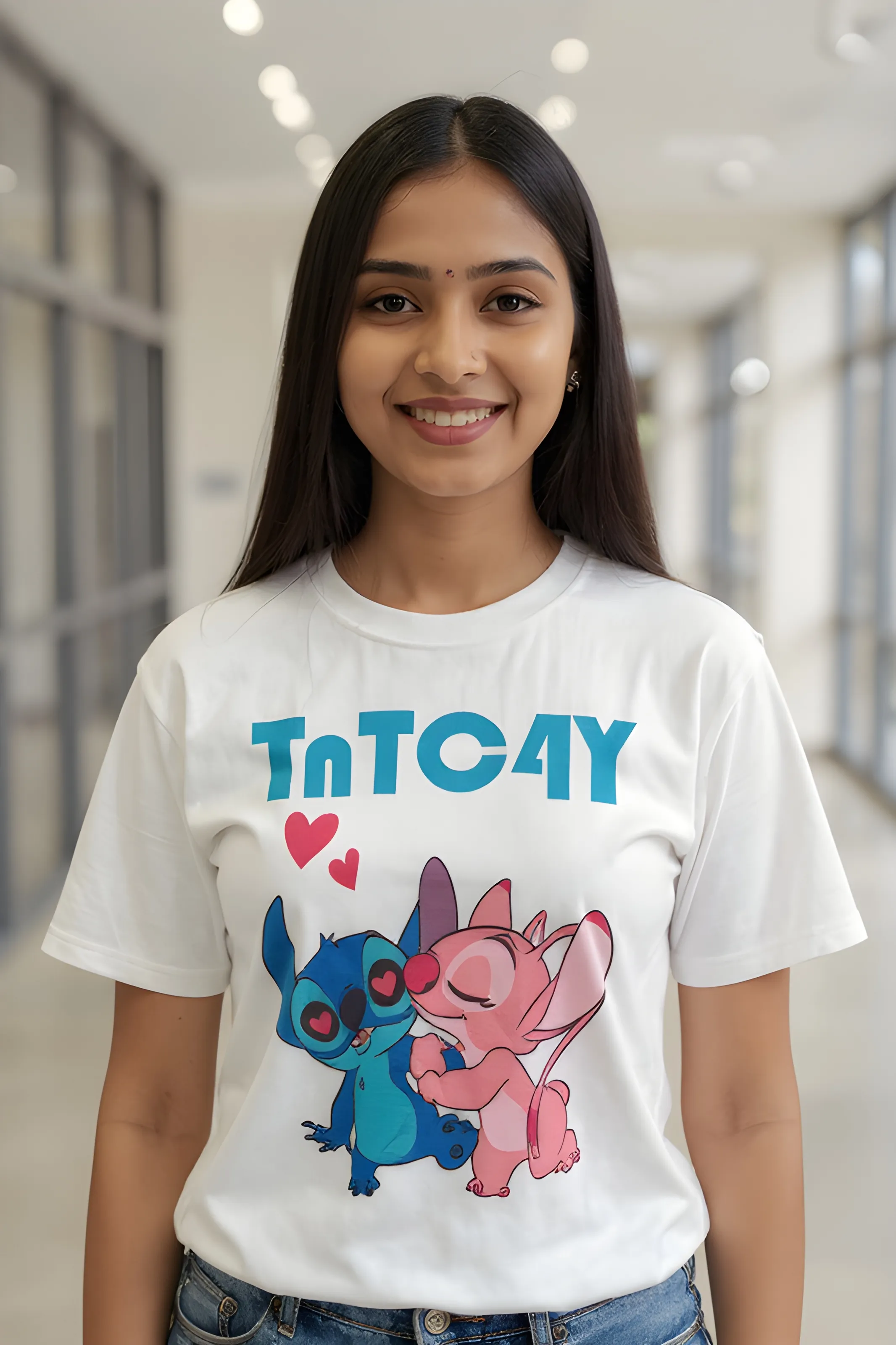 Intcay Cartoon T-Shirt