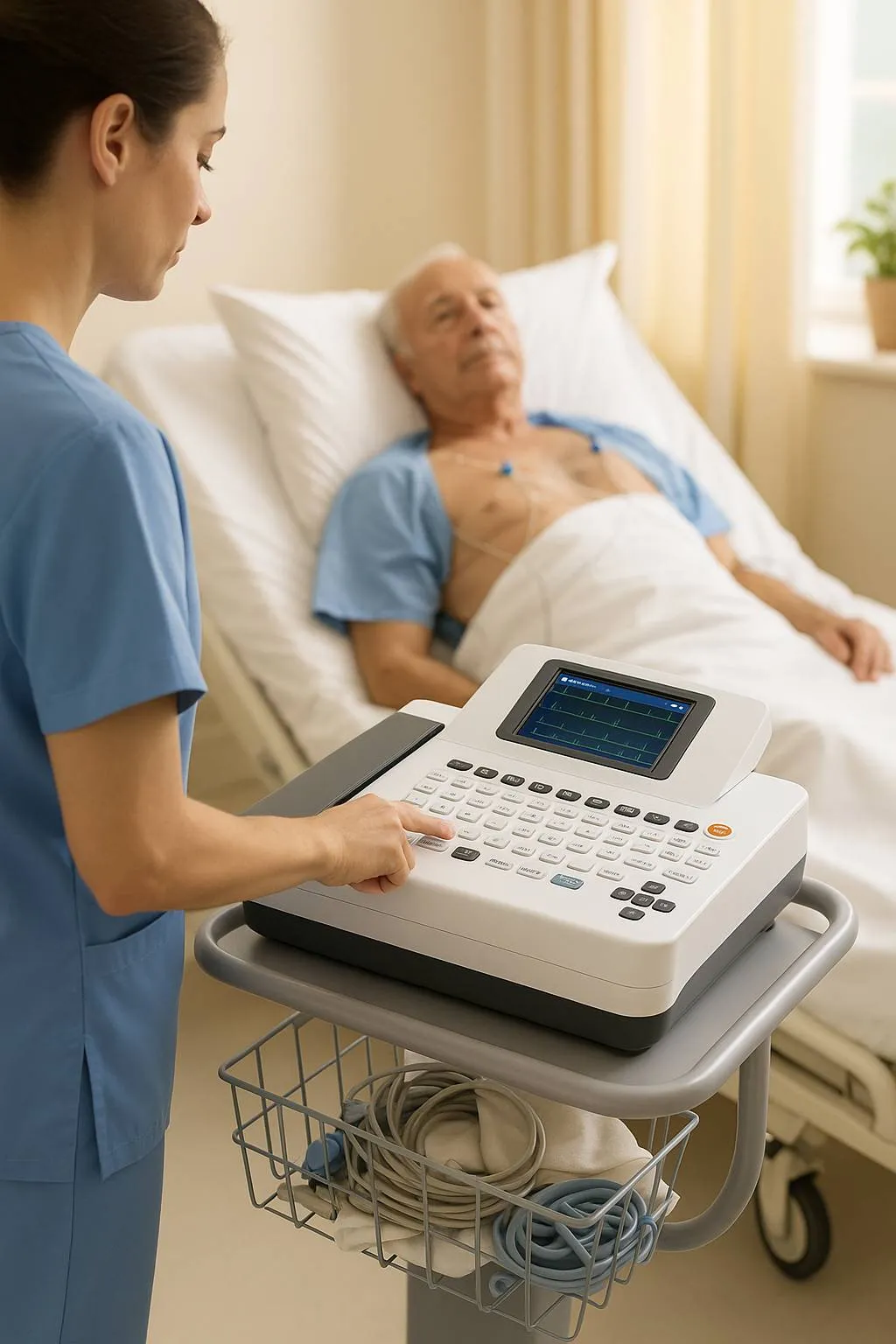 Portable ECG Machine