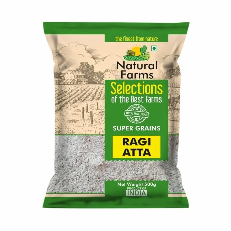 Natural Farms Ragi Atta 500 g