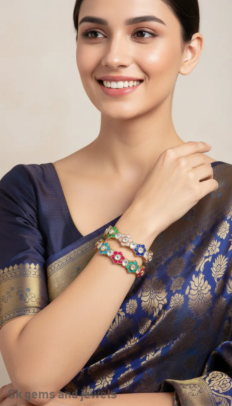 Decorative Gemstone Bracelet