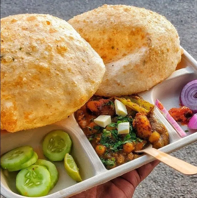 Paneer Chola Bhatura