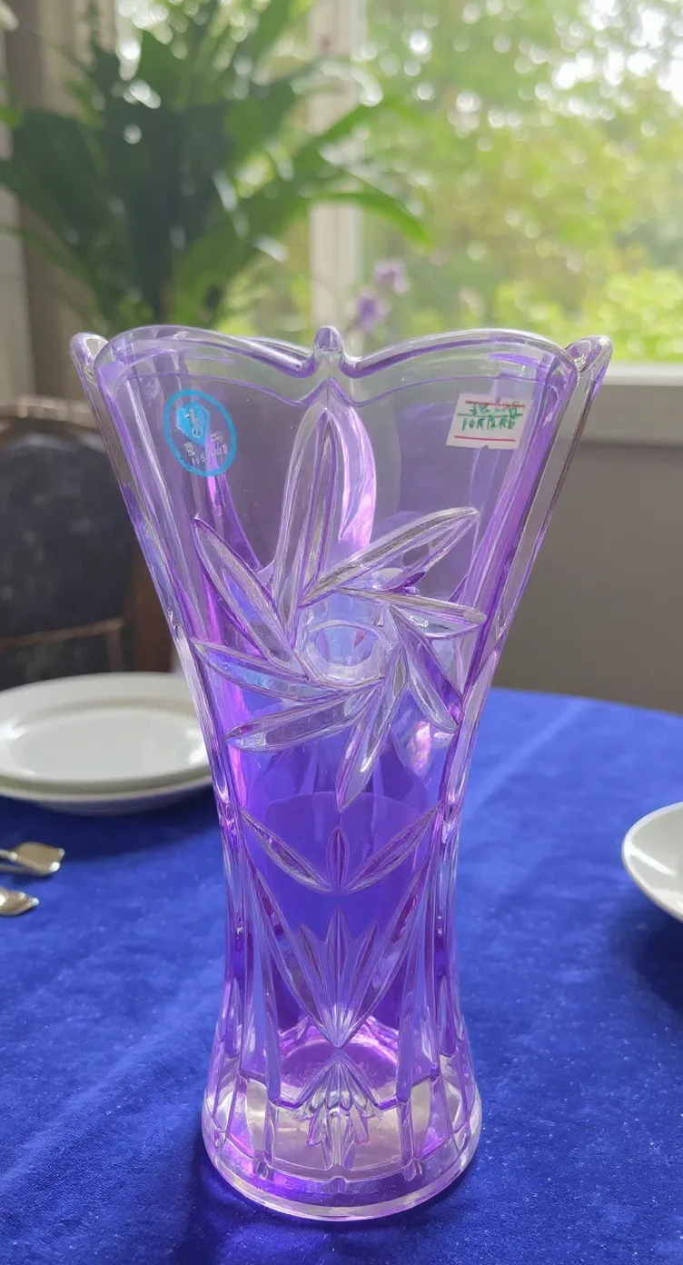 Elegant Glass Vase