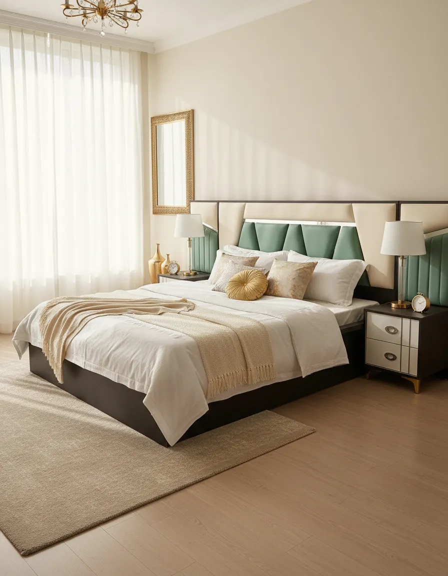Designer King-Sized Bed