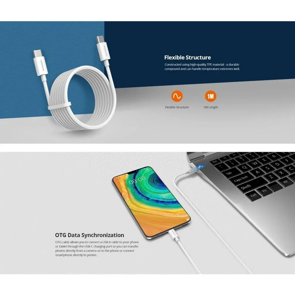 USB-C to USB-C Cable