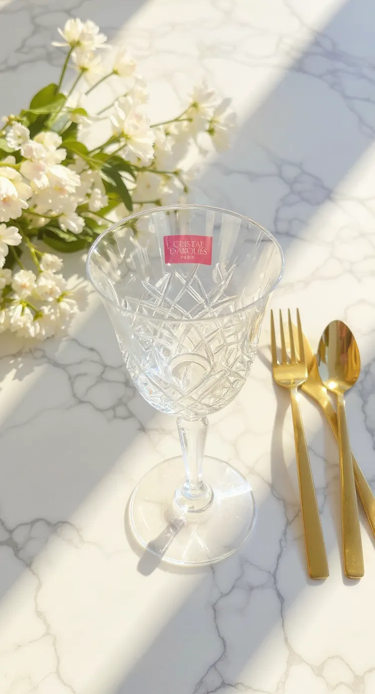 Cristal dArques Wine Glass
