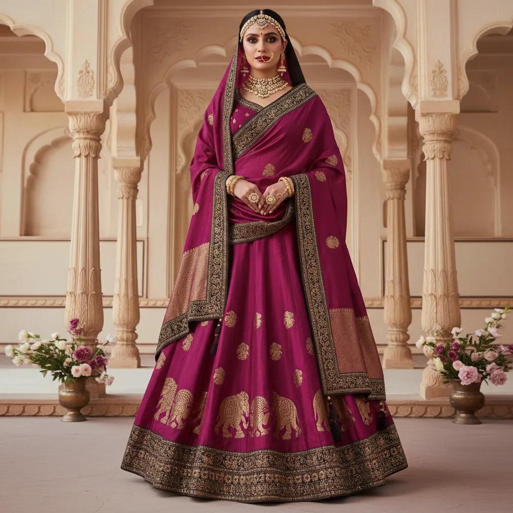 Embroidered Silk Fabric