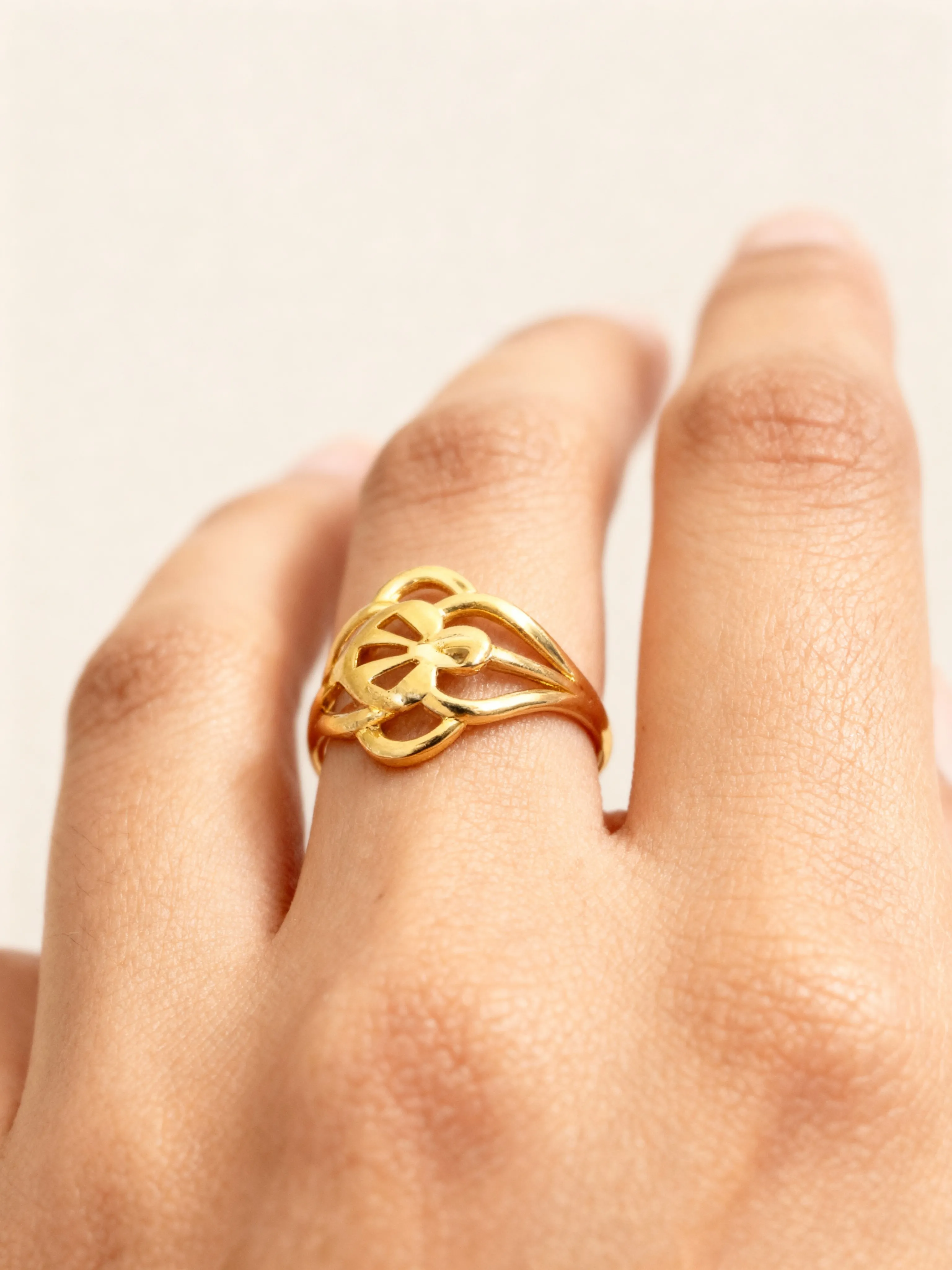 Gold Knot Ring