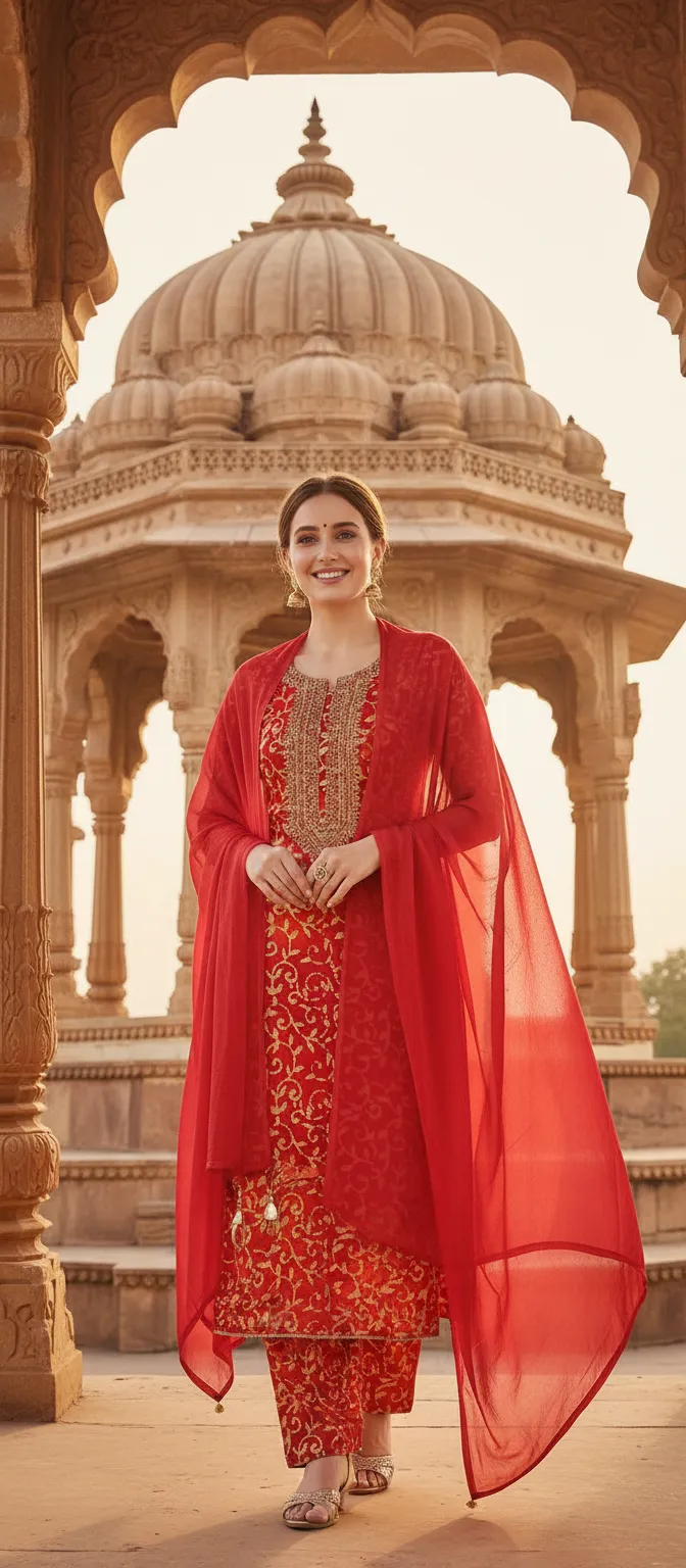 Glamour Kurti Non-stiched