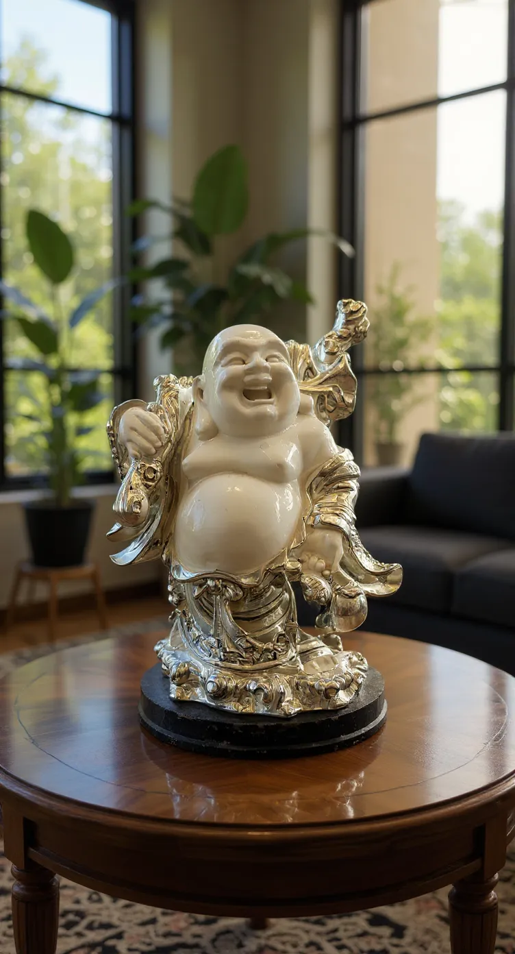 Shiny Buddha Statue