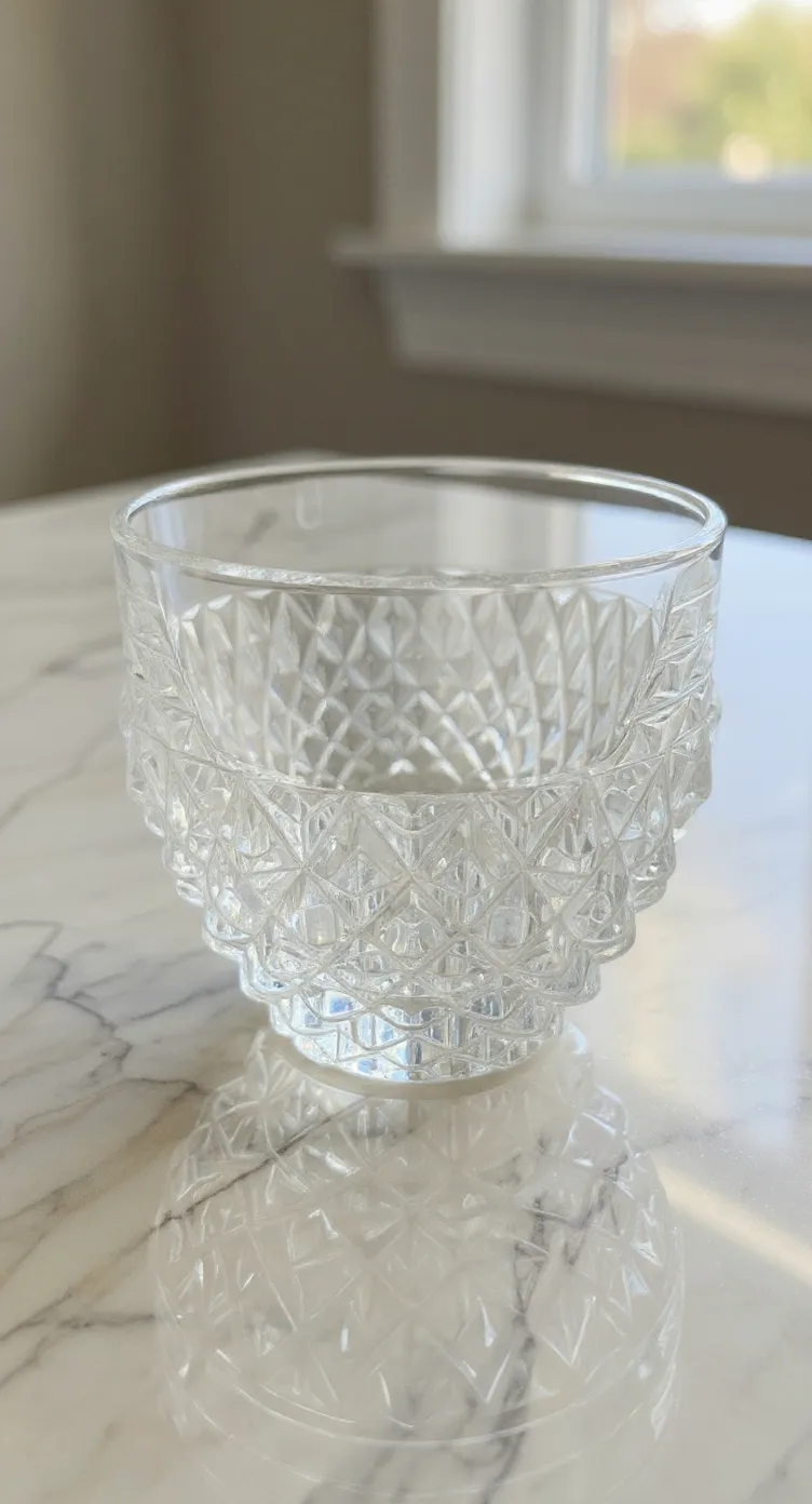 Crystal Glass Bowl