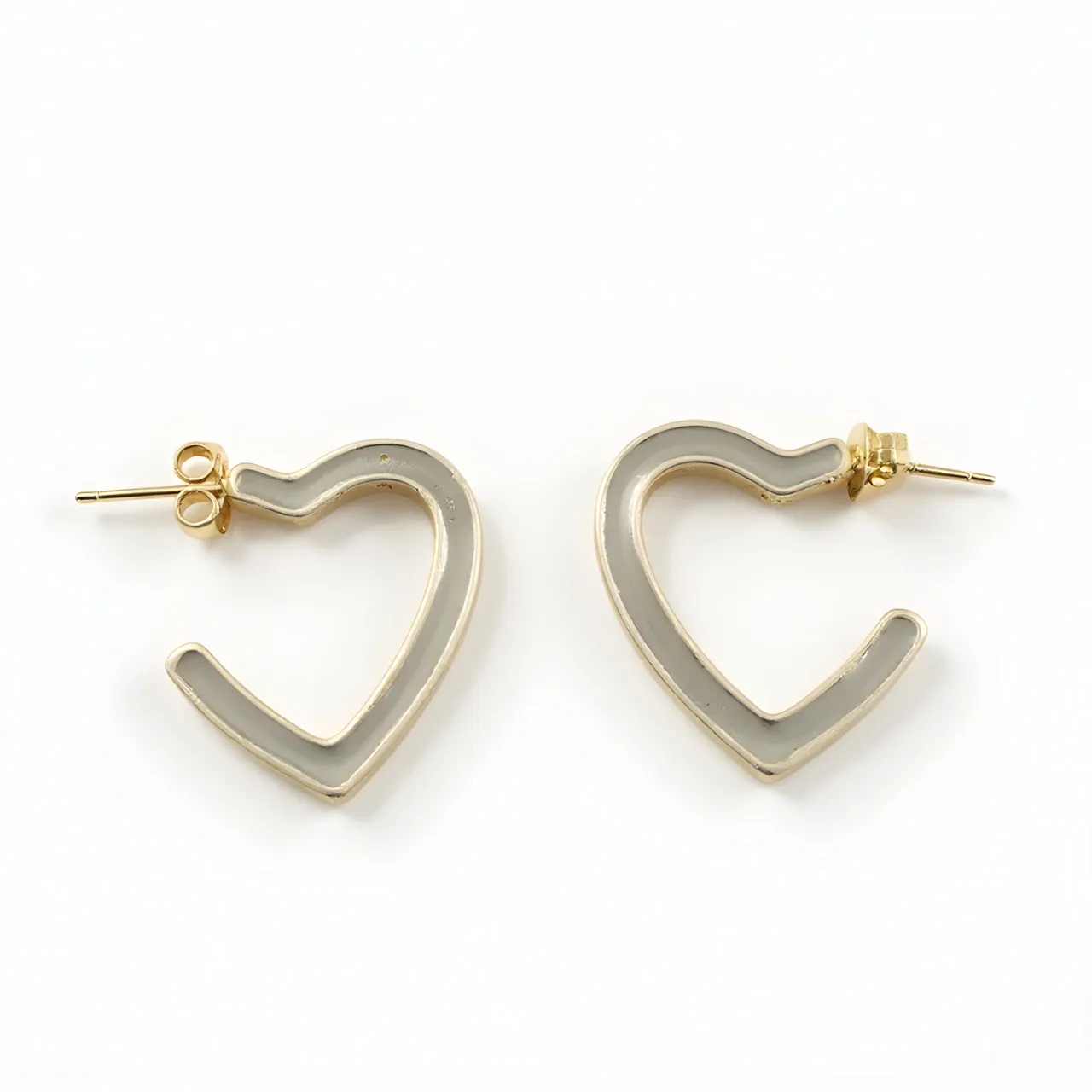 Heartbeat Silver Earrings