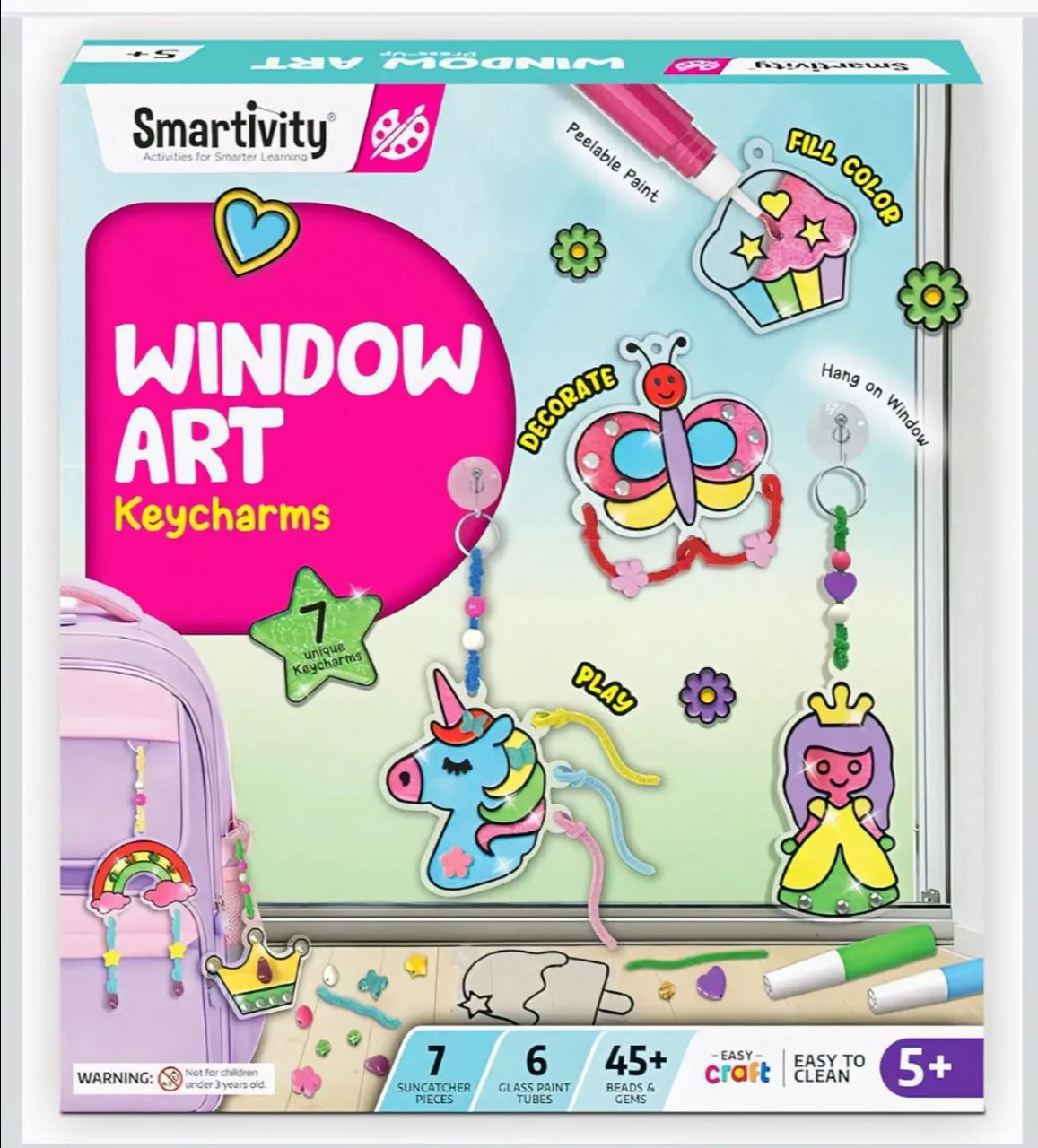 Smartivity Window Art Keycharms