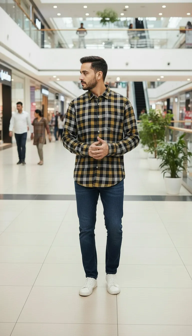 Plaid Casual Shirt