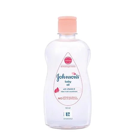 Johnson Baby Oil with Vitamin E 50 ml