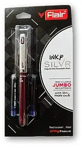 Flair Inky Silvr Fountain Pen