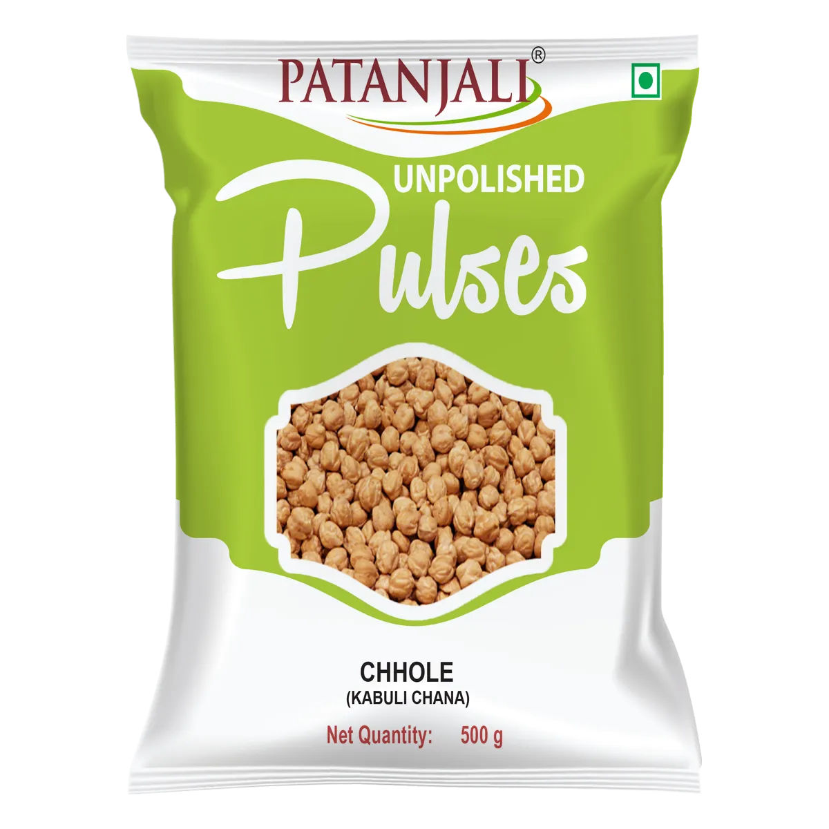 Patanjali Unpolished Chhole (Kabuli Chana) 500 g