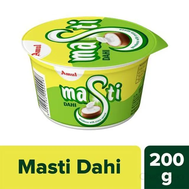 Amul Masti Dahi (Curd) Cup 200 g