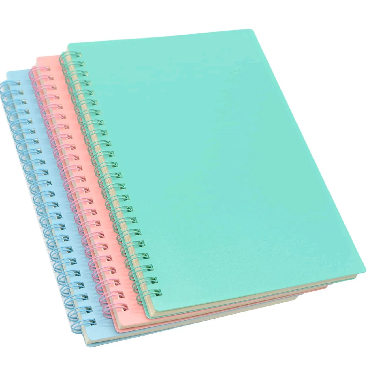 Spiral A5 register multiple colors