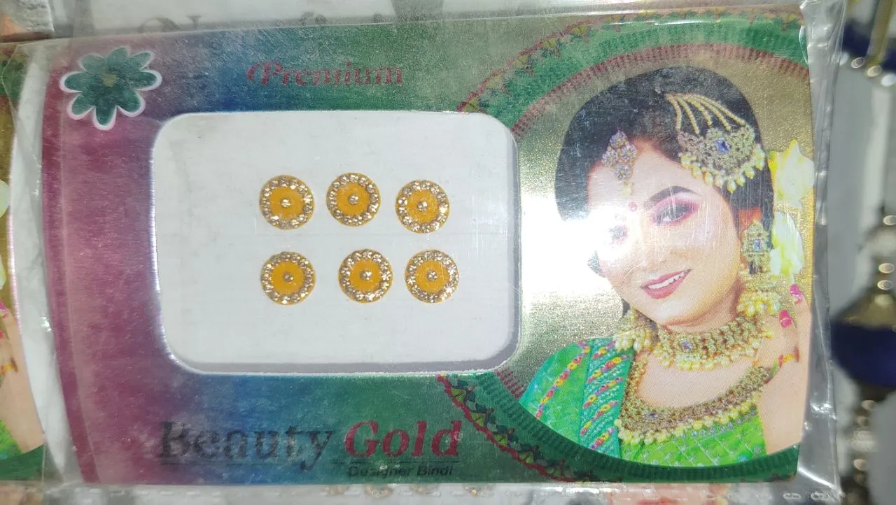 Beauty Gold Designer Bindi