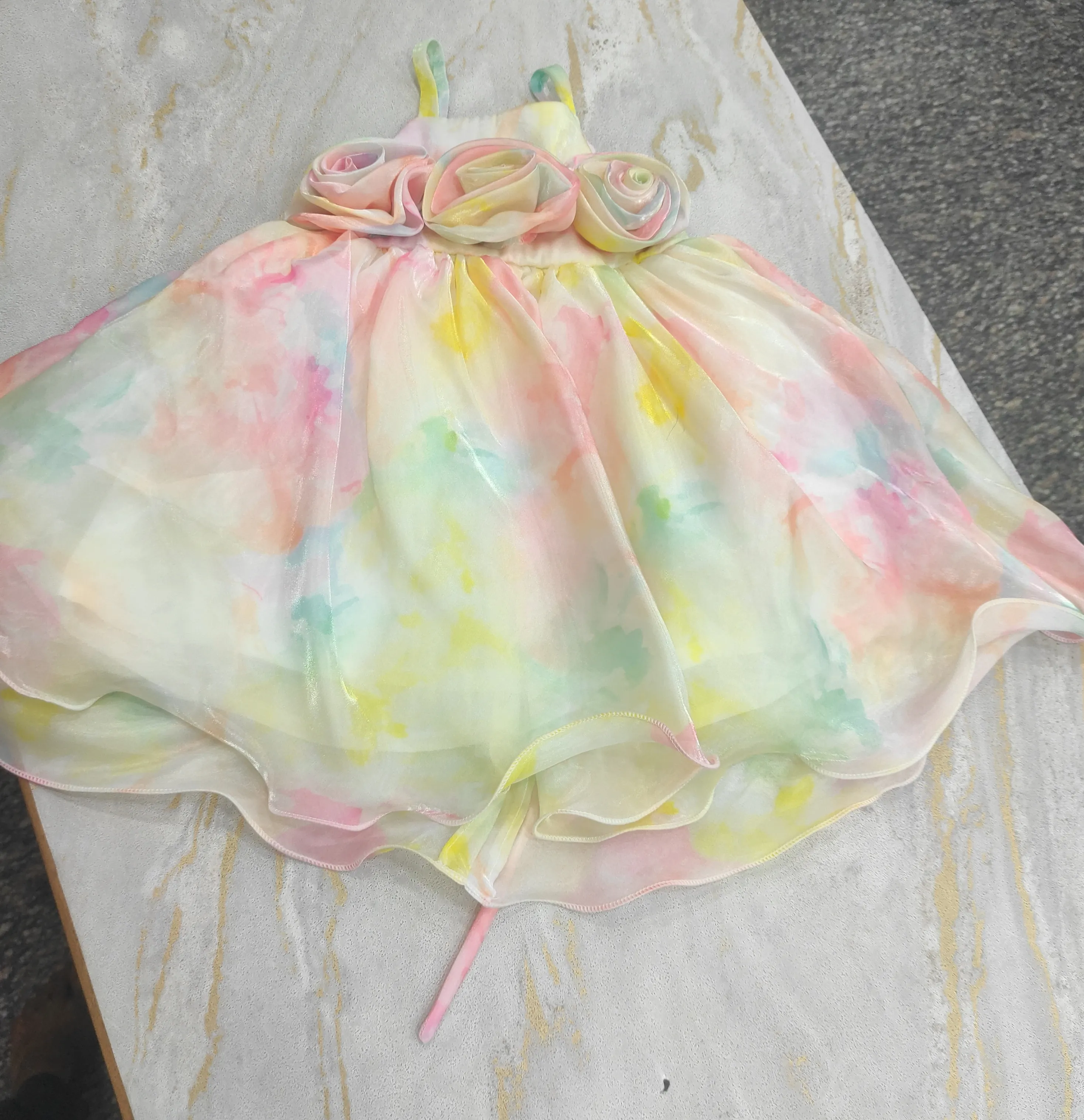 Pastel Flower Girl Dress view 2