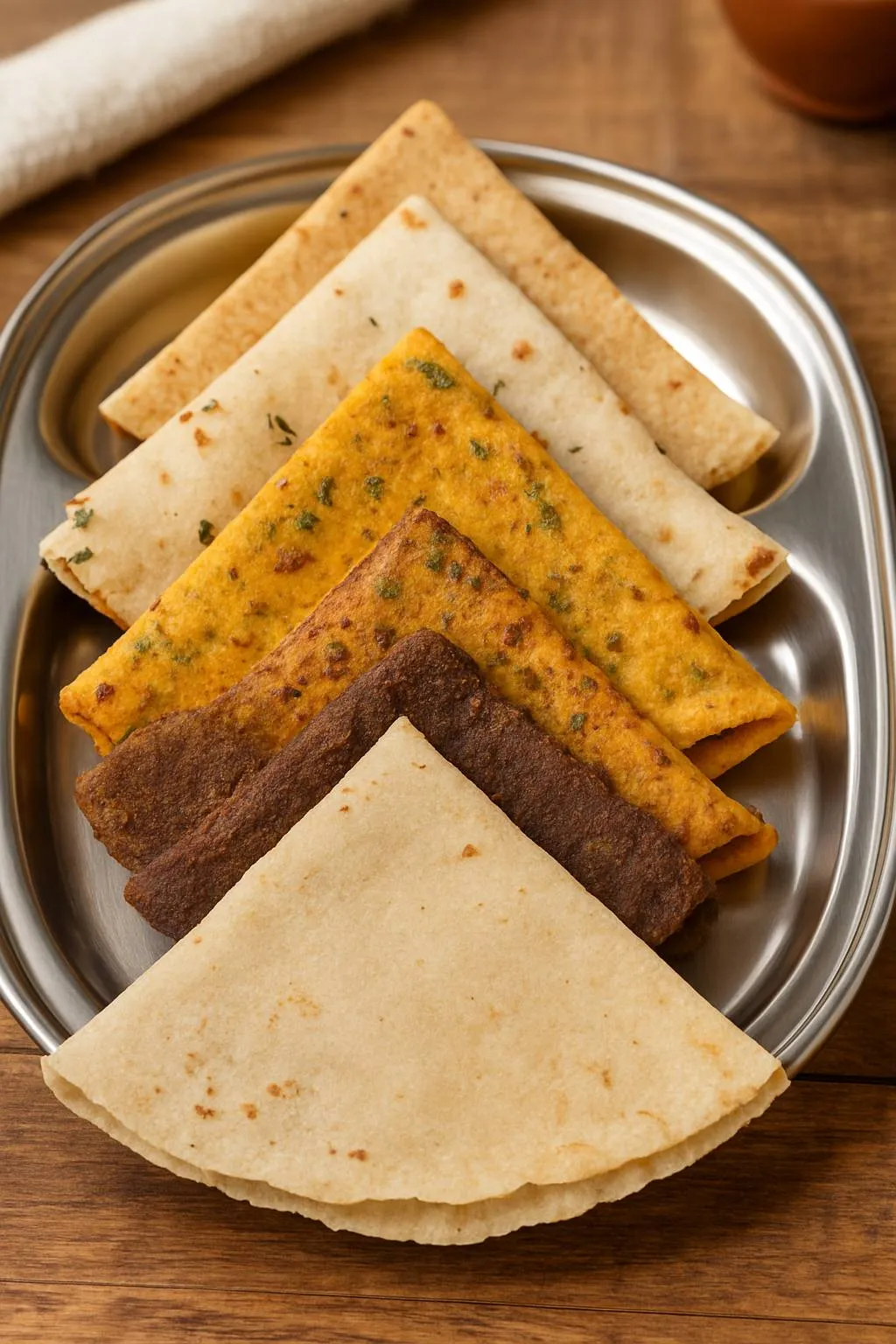 Assorted Indian Flatbreads