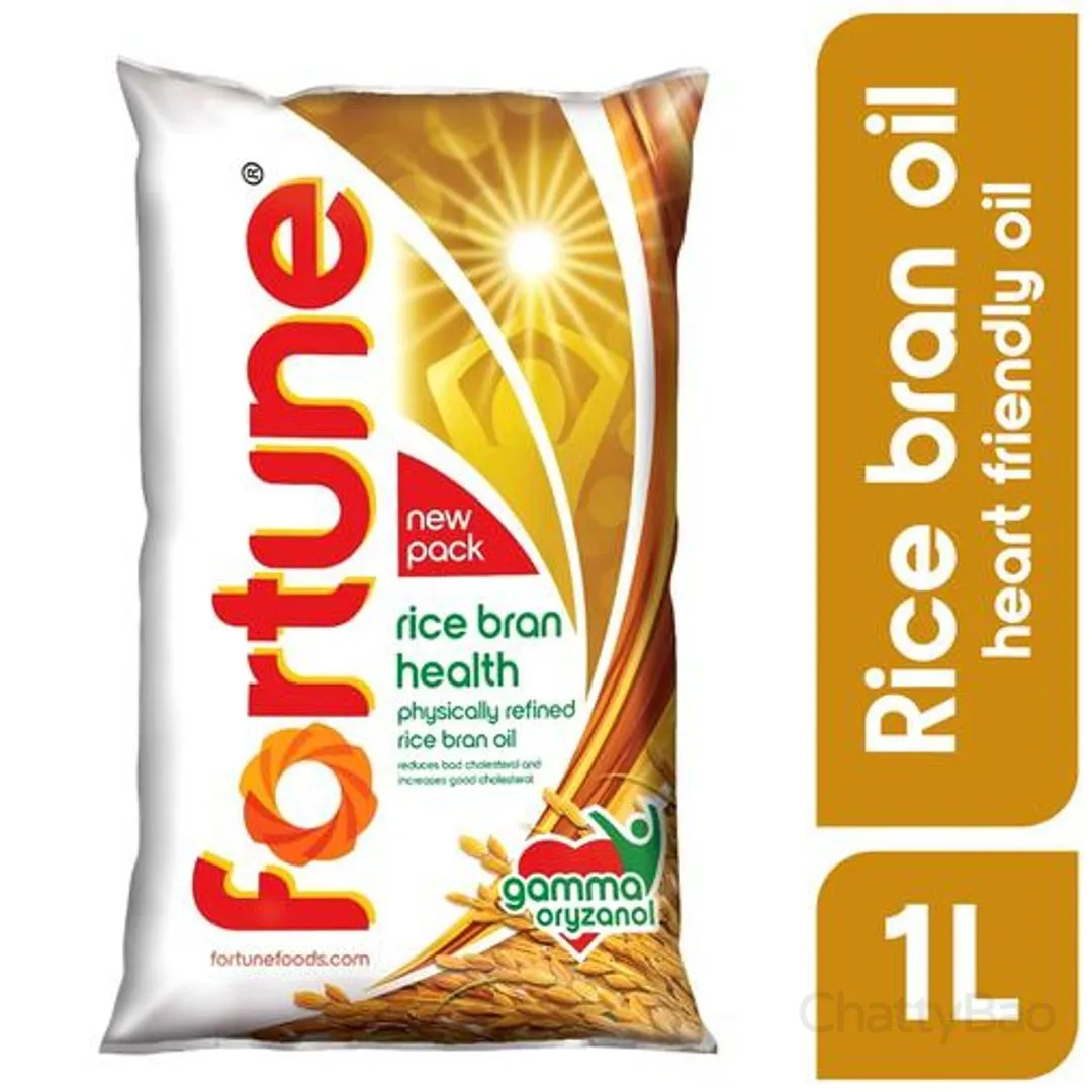 Fortune Rice Bran Oil Pouch 1 L