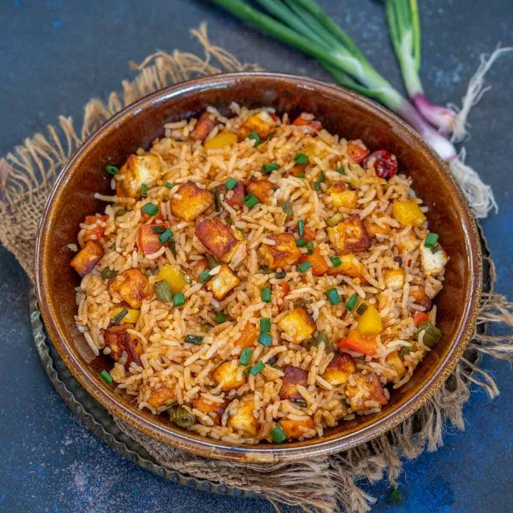 Paneer Fried Rice Half