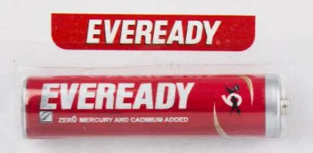 Eveready Red 1015 AA Carbon Zinc Batteries 1 Piece