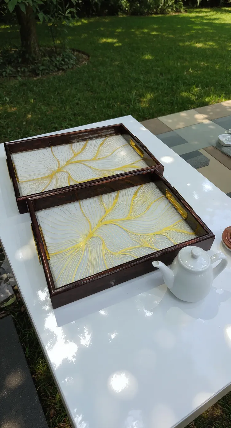 Glass Serving Trays
