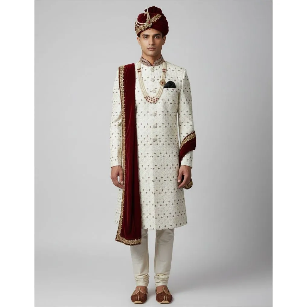 Sherwani Embroidery