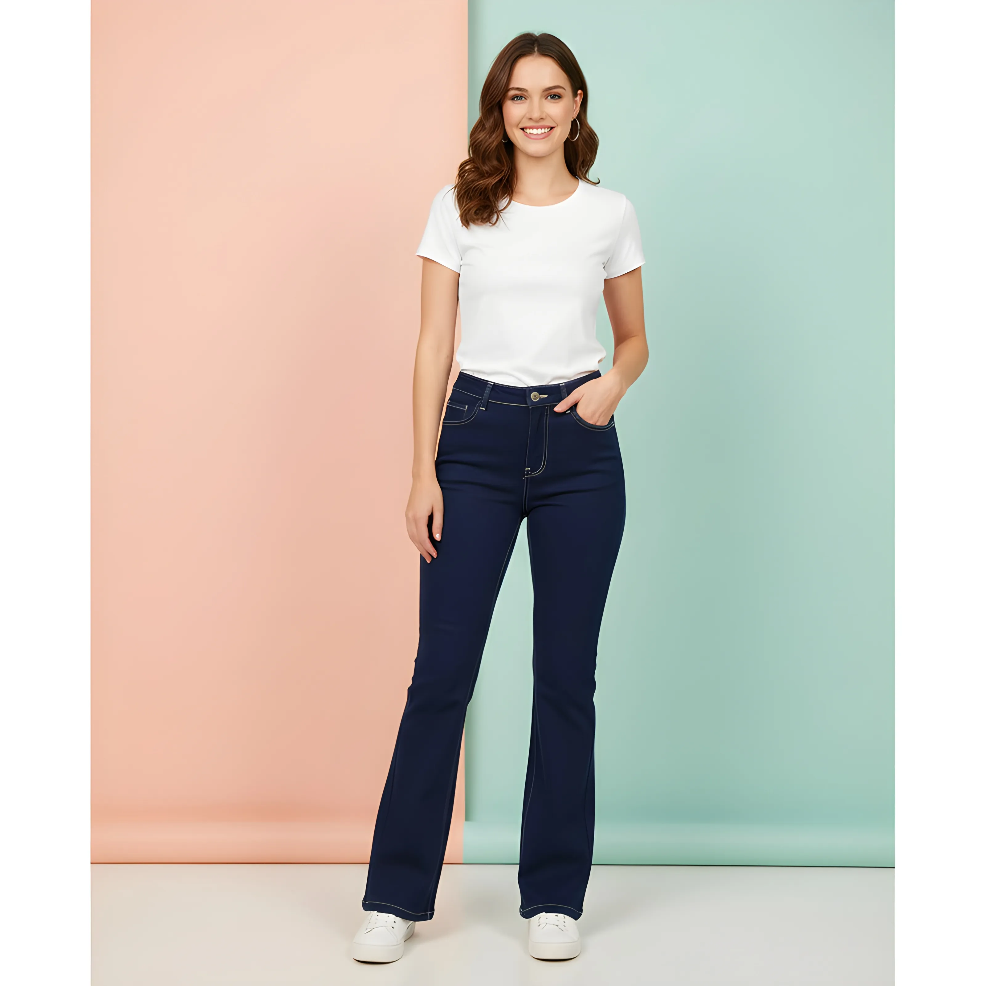 Tha Mirror Story Boot Cut Jeans 595