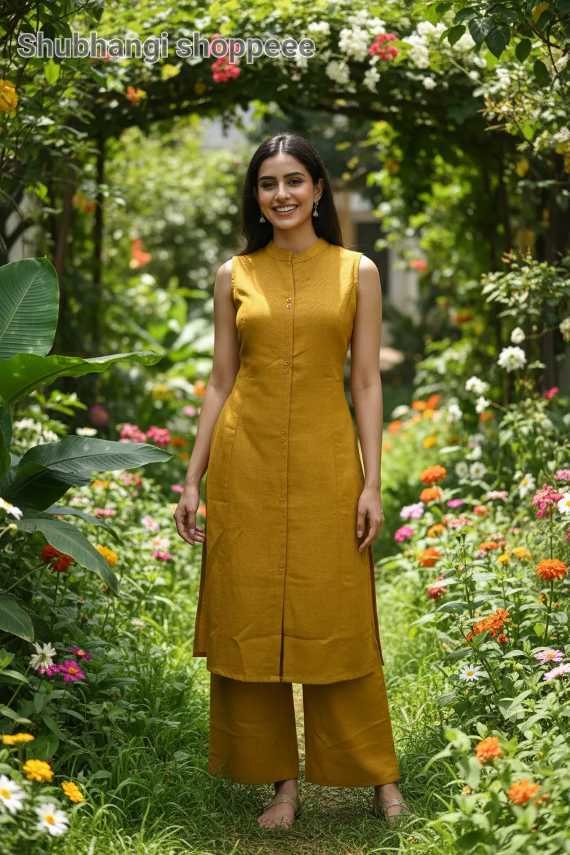 Yellow Sleeveless CO-ERD