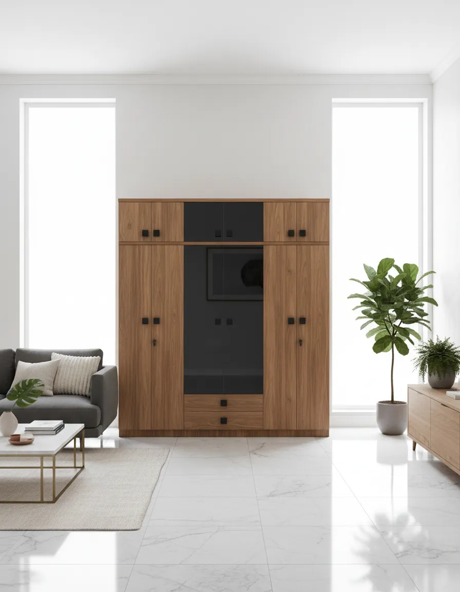 KK Wood Furniture Lucknow Wardrobe Size 8x8 Full Movie High Gloss