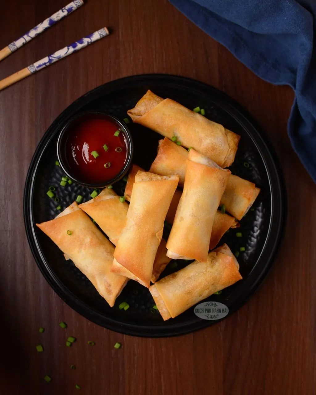 Crispy Veg Spring Rolls