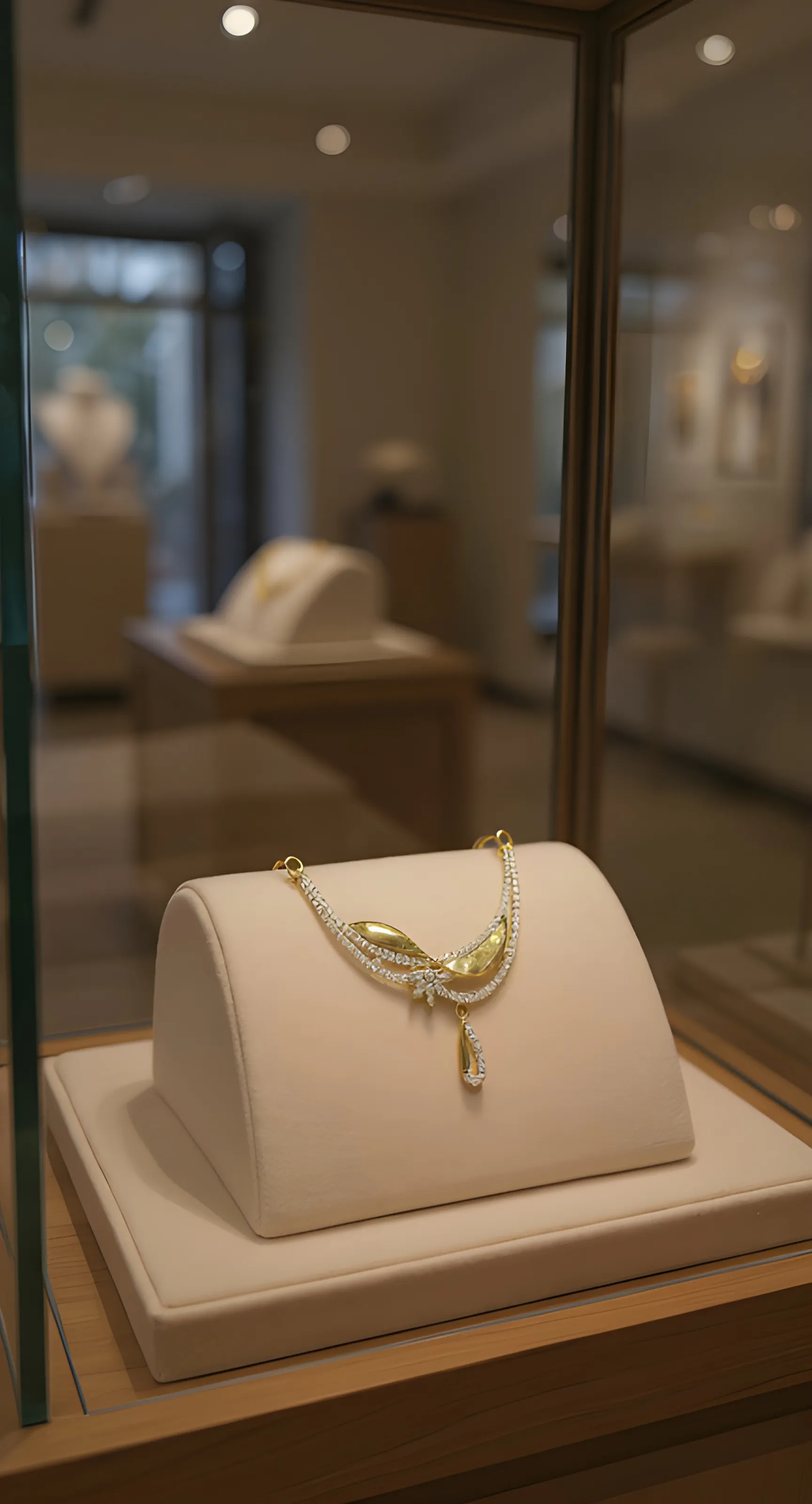 Gold Diamond Pendant