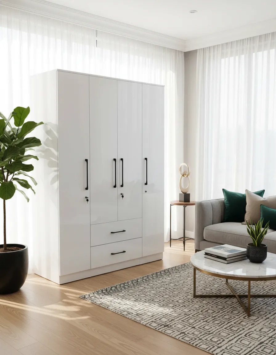 Modern Glossy Wardrobe