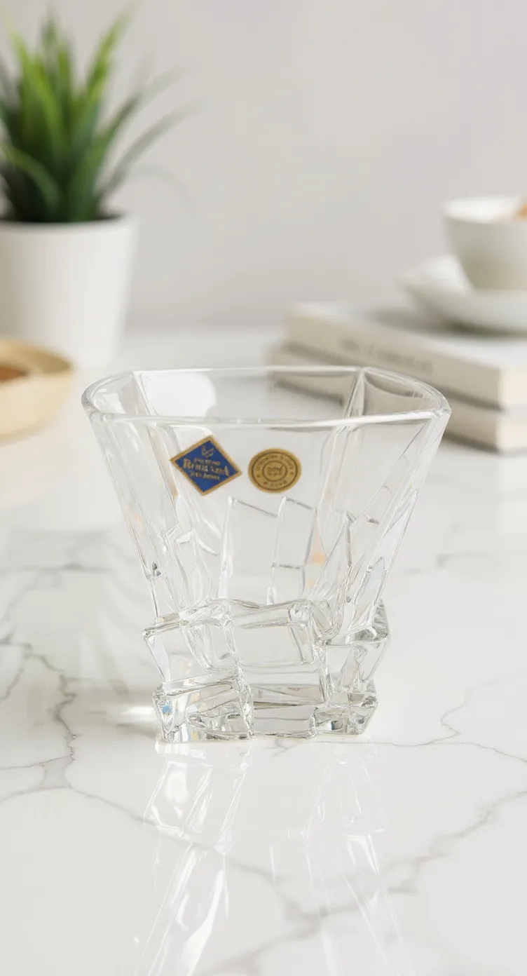 Crystal Glasses Square