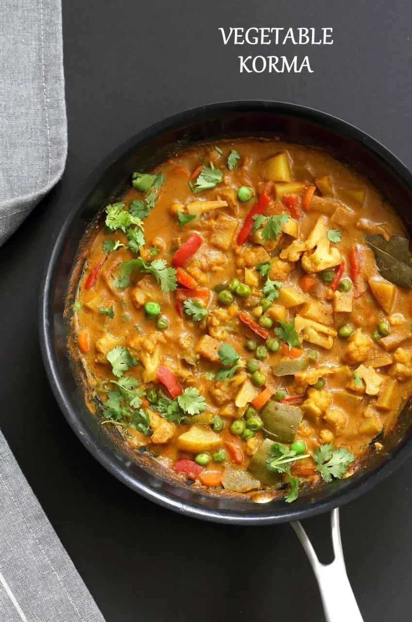 Vegetable Korma Full