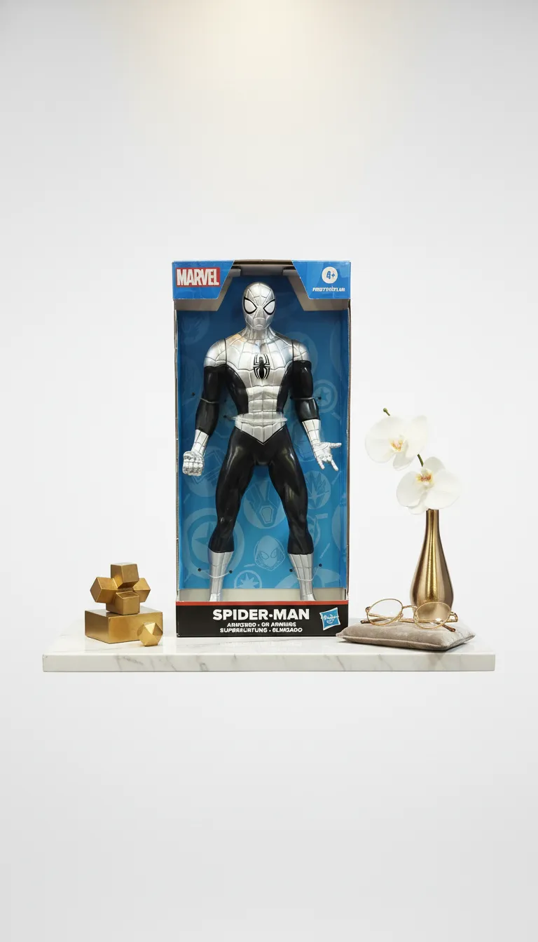 Hasbro Marvel Collectible Super Hero Action Figure Armored Spider-Man, 9.5-inch, 4Y+ view 2