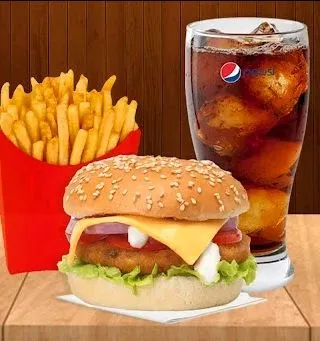 Paneer Burger Combo KFC