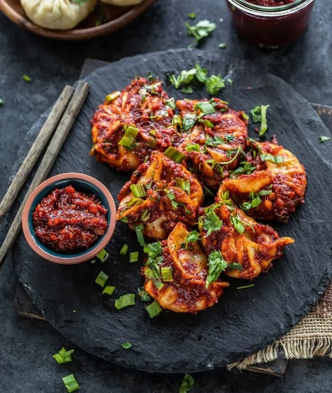 Veg Dry Paneer Momos