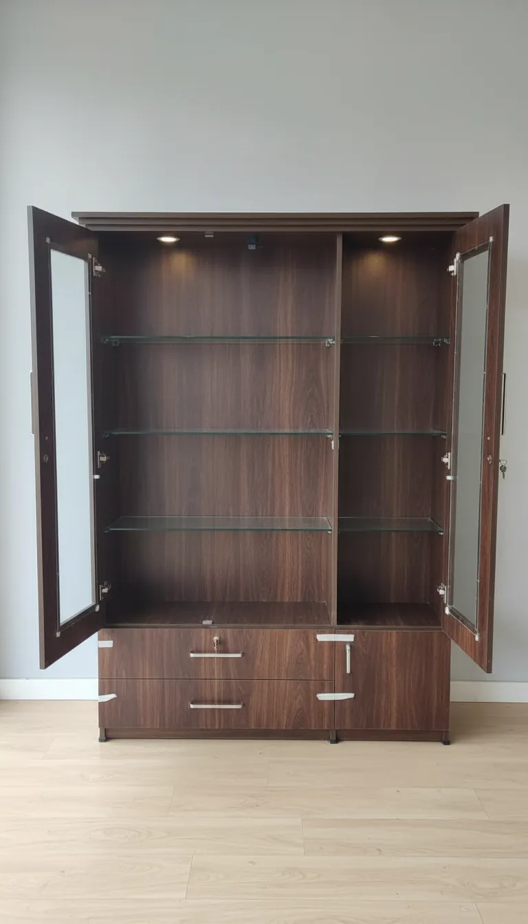 Wooden Display Cabinet