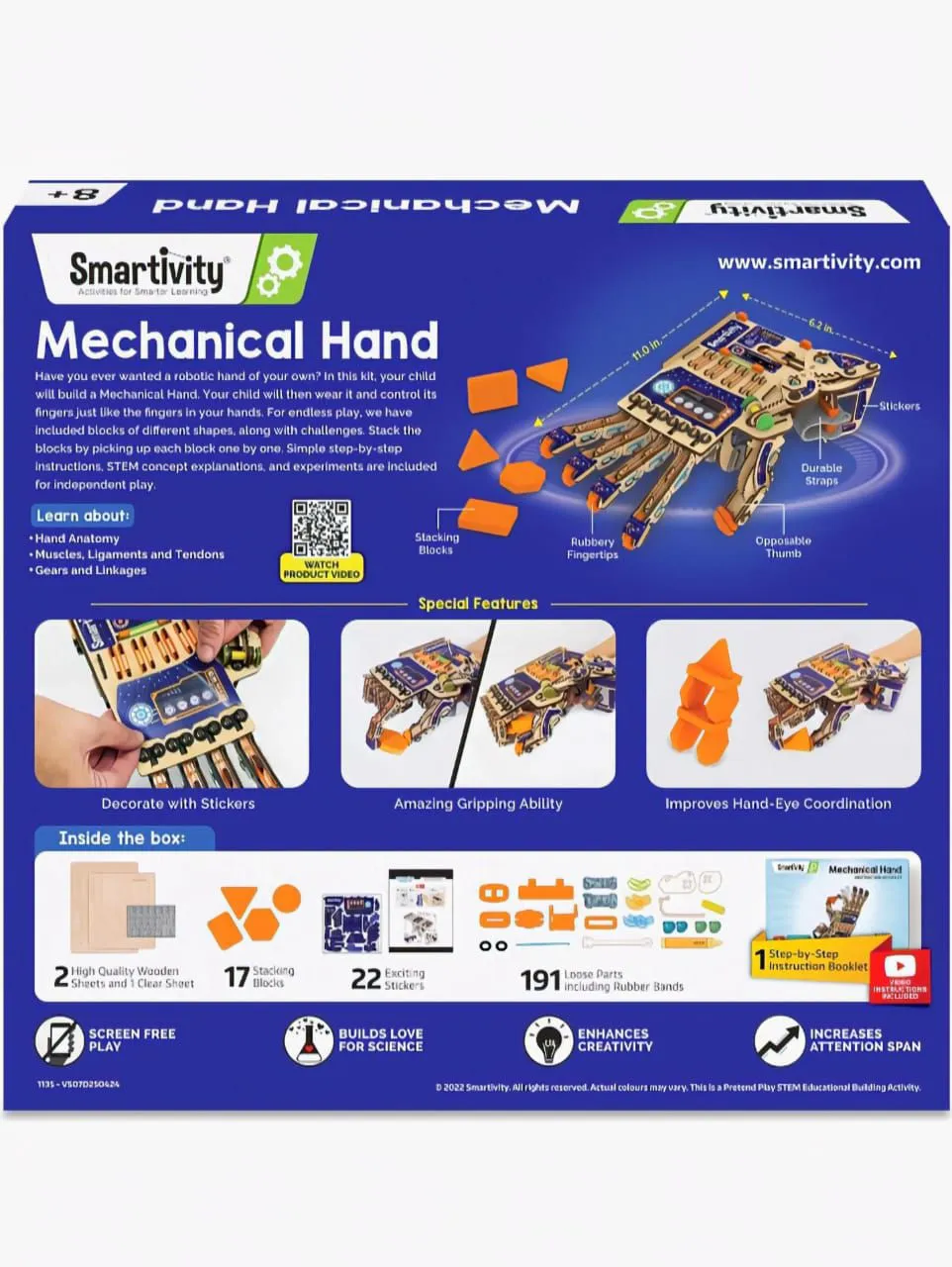 Smartivity Mechanical Hand view 6