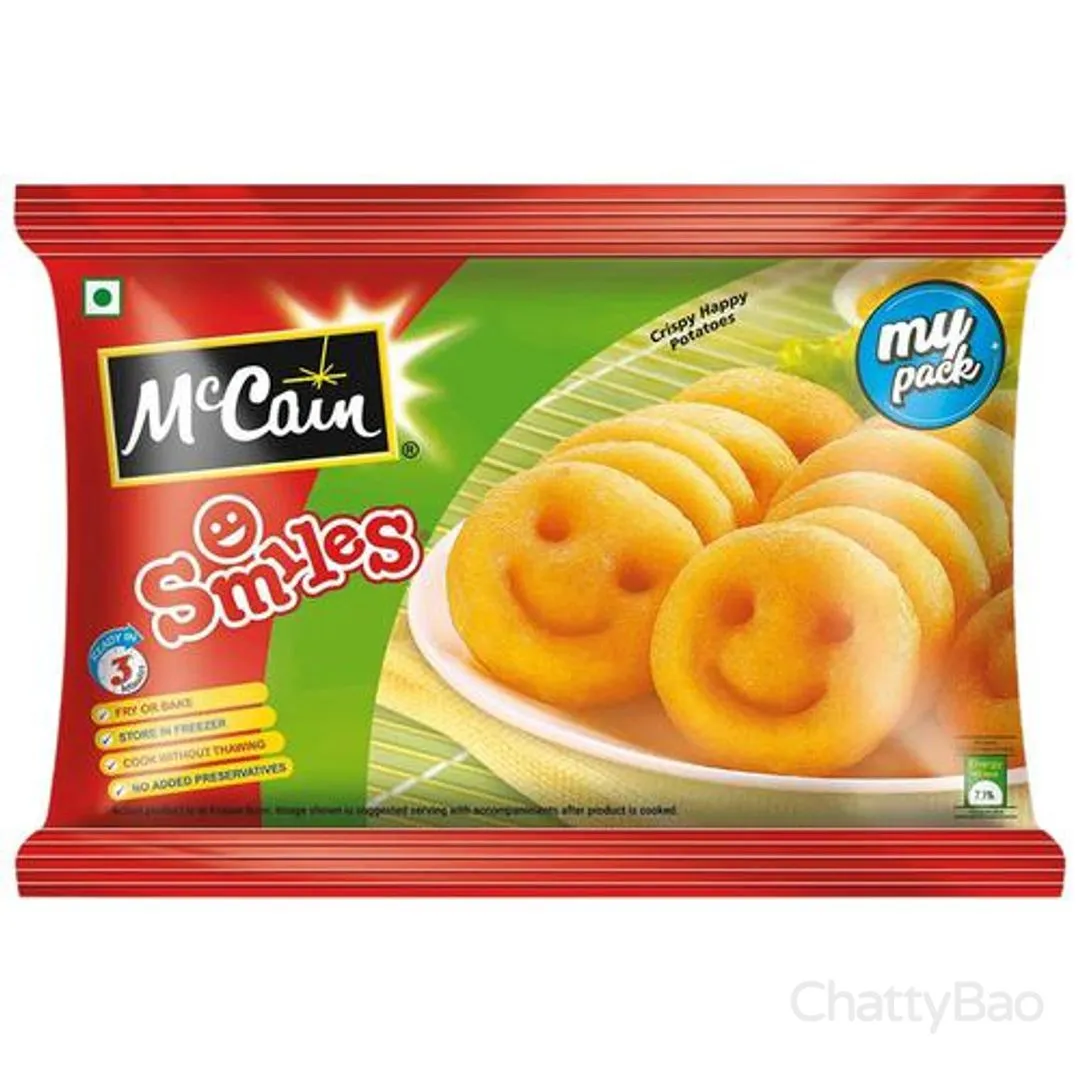 Mccain Smiles - Crispy Happy Potatoes 175 g