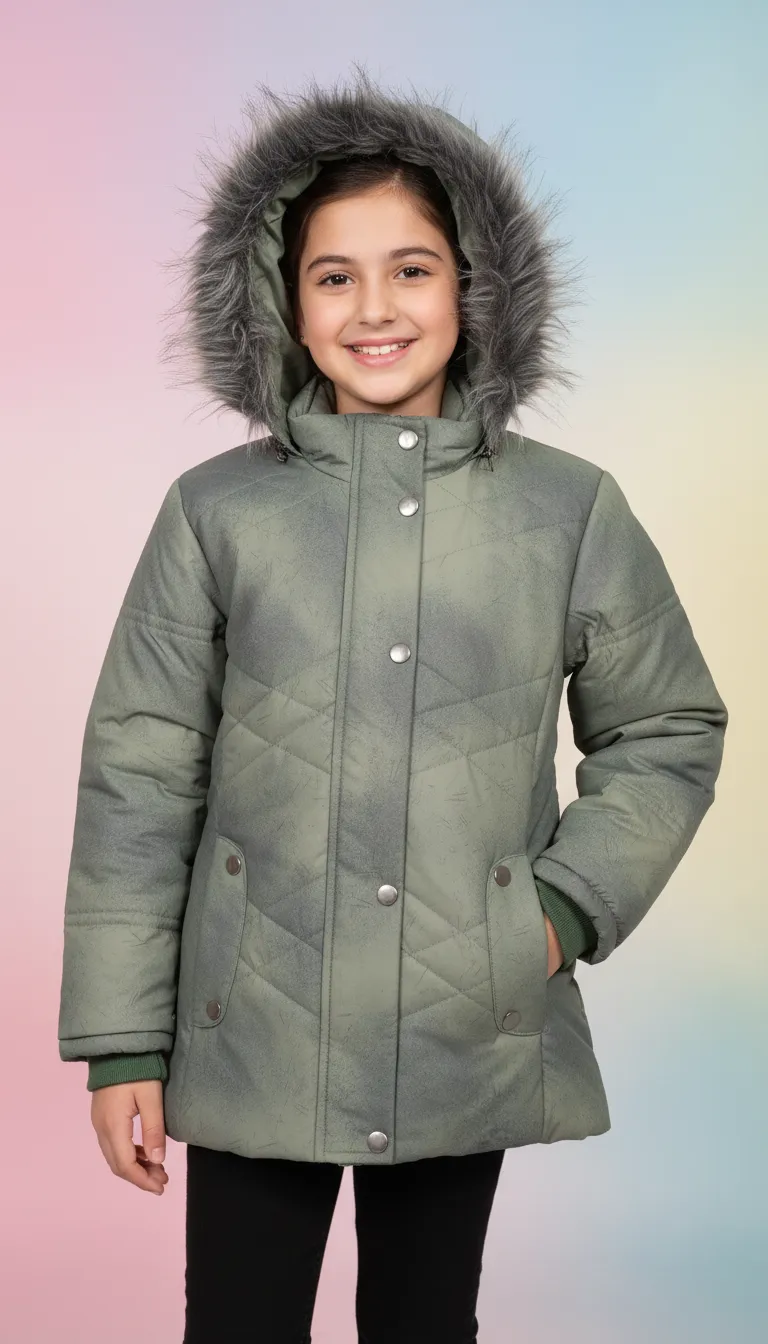 Cold Weather Kids Parka